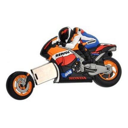 Ma&szlig;gefertigte USB-Stick in Form eines Motorrades - Topgiving